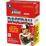 Track Stock of 2025 Topps Heritage Baseball MLB Blaster Box