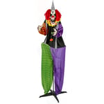 Track Stock of Pre Lit Animated Spooky Clown