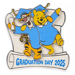 Track Stock of Winnie the Pooh and Tigger Graduation Day 2025 Pin 