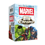 Track Stock of 2025 Marvel Comics Chrome - Value Box