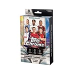 Track Stock of 2024-25 Topps UEFA Chrome Soccer Hanger Box