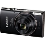 Track Stock of Canon PowerShot ELPH 360 HS Digital Camera (Black)