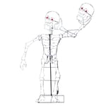 Track Stock of 6 ft. Halloween Classics LED Skeleton Silhouette H41