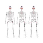 Track Stock of 3-Pack 5 ft. Grave & Bones LED Day of the Dead