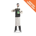 Track Stock of 6 ft. Grave & Bones Animated LED Dean the Deathologist