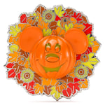 Track Stock of Mickey Mouse Jack-o'-Lantern Wreath Halloween Pin 