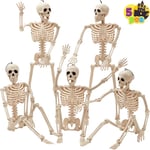 Track Stock of Posable Halloween Skeleton Decor 16 Inches x5