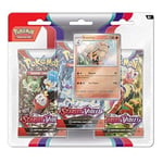 Track Stock of Pokemon Scarlet & Violet 3-Pack Blister