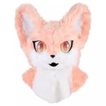 Track Stock of Halloween Deluxe Pink Furry Full Mask