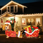 Track Stock of Dachshund Outdoor Christmas Yard Decorations