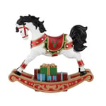 Track Stock of 3 ft. LED Rocking Horse Standing Decor