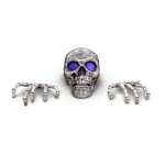 Track Stock of Haunted Living 2.3-ft Giant Skull with Hands