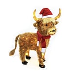Track Stock of 3-ft LED Highland Cow