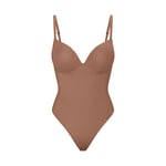 Track Stock of Skims Ultimate Body Push Up Thong Bodysuit 
