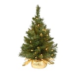 Track Stock of 2 Ft Pre-Lit Artificial Mini Christmas Tree