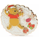 Track Stock of Winnie the Pooh and Piglet Holiday Pin 2025 