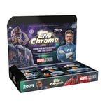 Track Stock of 2025 Topps Marvel Studios Chrome - Hobby Box