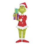 Track Stock of Dr. Seuss's The Grinch Lighted Tinsel Yard Sculpture