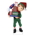 Track Stock of 53.5-in Freestanding Elf Yard decoration