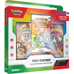 Track Stock of Pokemon First Partner Illustration Collection Series 1