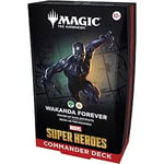 Track Stock of MTG Marvel Super Heroes Commander Deck Wakanda Forever