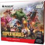 Track Stock of MTG Marvel Super Heroes Scene Box - Heroes United