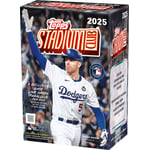 Track Stock of 2025 Topps Stadium Club Baseball Blaster Box