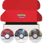 Track Stock of Pokemon Ball Tin 3-Pack Bundle 2024 Amazon Exclusive