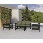 Track Stock of Better Homes & Gardens Ezra 4-Piece Outdoor  - Cream
