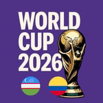 Track Stock of Uzbekistan vs Colombia - World Cup (Group K)