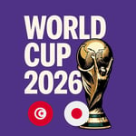 Track Stock of Tunisia vs Japan - World Cup (Group F)