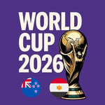 Track Stock of New Zealand vs Egypt - World Cup (Group G)