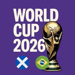 Track Stock of Scotland vs Brazil - World Cup (Group C)