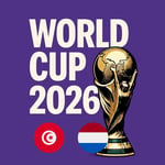 Track Stock of Tunisia vs Netherlands - World Cup (Group F)