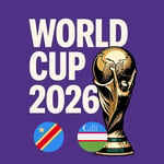 Track Stock of DR Congo vs Uzbekistan - World Cup (Group K)