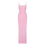 Track Stock of Skims Fits Everybody Lace Long Slip Dress 