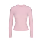 Track Stock of Skims Cotton Jersey Long Sleeve T Shirt 