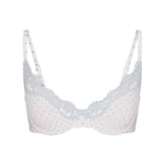 Track Stock of Skims Fits Everybody Lace Unlined Scoop Bra 