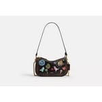 Track Stock of Coach Rexy 10th Birthday Notebook In Loved Leather With Sticker Print