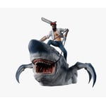 Track Stock of Bandai Chainsaw Man Ichibansho Chainsaw Man and Beam