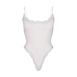 Track Stock of Skims Fits Everybody Lace Cami Bodysuit 