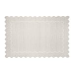 Track Stock of Stella Ivory Scallop Wool Area Rug