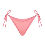Track Stock of Skims Signature Swim Dipped Tie Bikini Bottom 