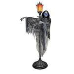 Track Stock of Haunted Living 9.1-ft Talking Reaper Animatronic