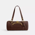 Track Stock of Coach Kisslock Barrel Bag