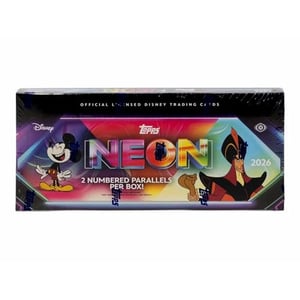 2026 Topps Disney Neon Mega Box In Stock Availability and Price