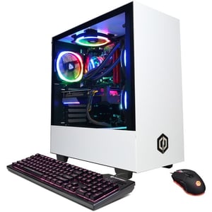 CyberPowerPC Gamer Supreme Mid-Tower Gaming Desktop Computer (White) Restock Notifications