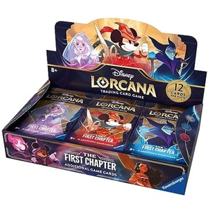 Disney Lorcana First Chapter Booster Pack Display Restock Notifications