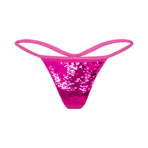 Sequin String Thong - Hot Pink - M Restock Notifications