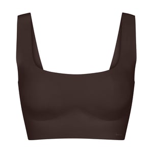 Naked Scoop Longline Bralette  - Espresso - S-DD Restock Notifications